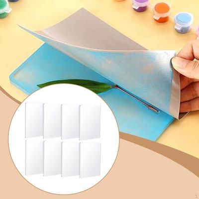Monoprinting Print Plates Set of Silicone for Art Printing, Reusable Painting Tools, Easy To