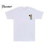 Men Energetic T-shirt Unisex Summer Cartoon Printing Chill Guy Graphic Loose Round Neck Short Sleeves Pullover Top Casual School Sport Clothes