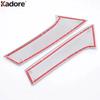 For Nissan X-Trail X Trail Rogue T32 2014-2017 2018  Chrome Car Rear Window Cover Trim Side Wing Spoiler Trims Accessories