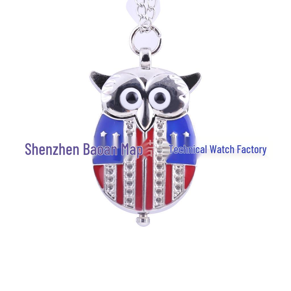 Ladybug Quartz Pocket Watch - Cute Animal Design, Multiple Colors Available