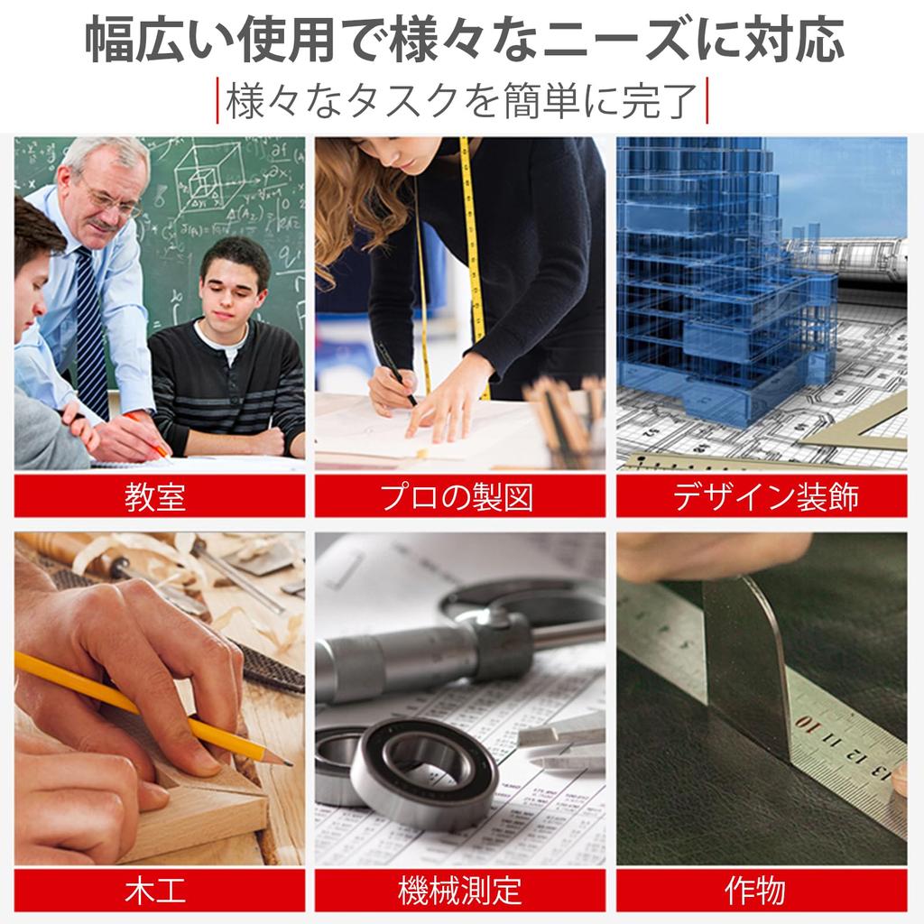 Smgda Triangular Ruler for 30 X 30 Aluminum with Adjustable Compatible with Professional Triangular Ruler for Architecture and Drafting Woodworking,