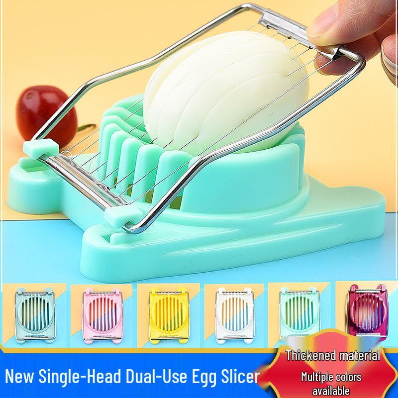Dual-Purpose Kitchen Egg Slicer for Century and Salted Duck Eggs