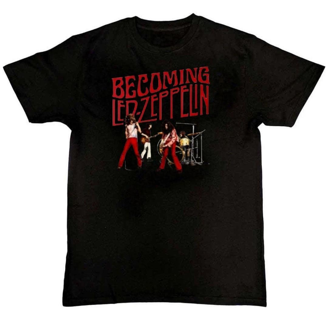 BECOMING LED ZEPPELIN Graphic Print Mens T-Shirt XL