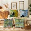 Claude Monet Classic Art Collection Cat Cushion Cover 30x50 Polyester Sofa Cushions Decorative Pillows Decoration Pillowcover