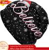 Holiday Beanie Hats Standard Closed Chemo Knitted Hats Baggy Slouchy Skull Cap Cancer Headwear for Women Men