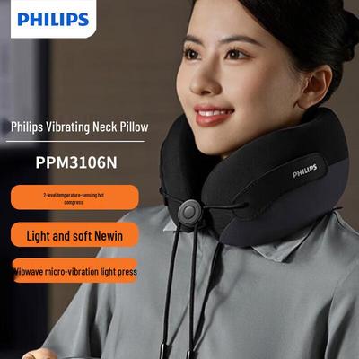 Philips PPM3106N Portable Vibration Neck Massager Pillow CN Plug (adapter Included)