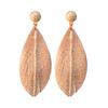 Diamond Sequin Earrings Premium Bohemian Exaggerated Leaf Feather Earrings Wind Earrings