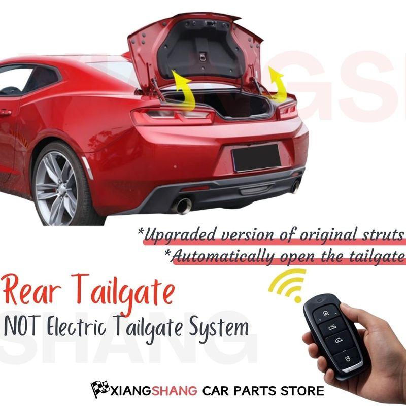 Lift Supports for Chevrolet Camaro 5th Gen Coupe 2009-2015 tailgate replaced with automatic pop-up Trunk Boot Gas Struts Springs