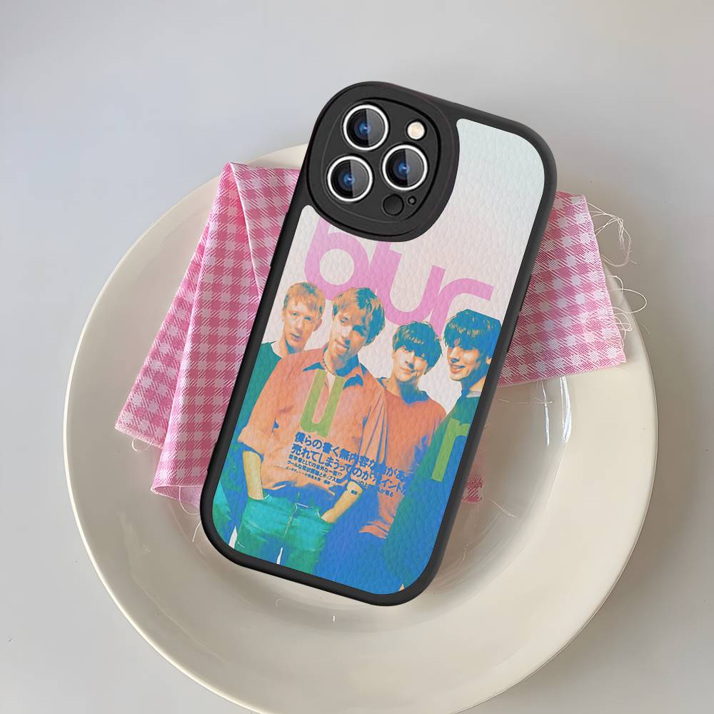 

Rock Band B-Blur For IPhone 16 15 14 13 12 11 Pro Max Plus Shockproof Leather Soft Phone Cover iPhone 14 plus