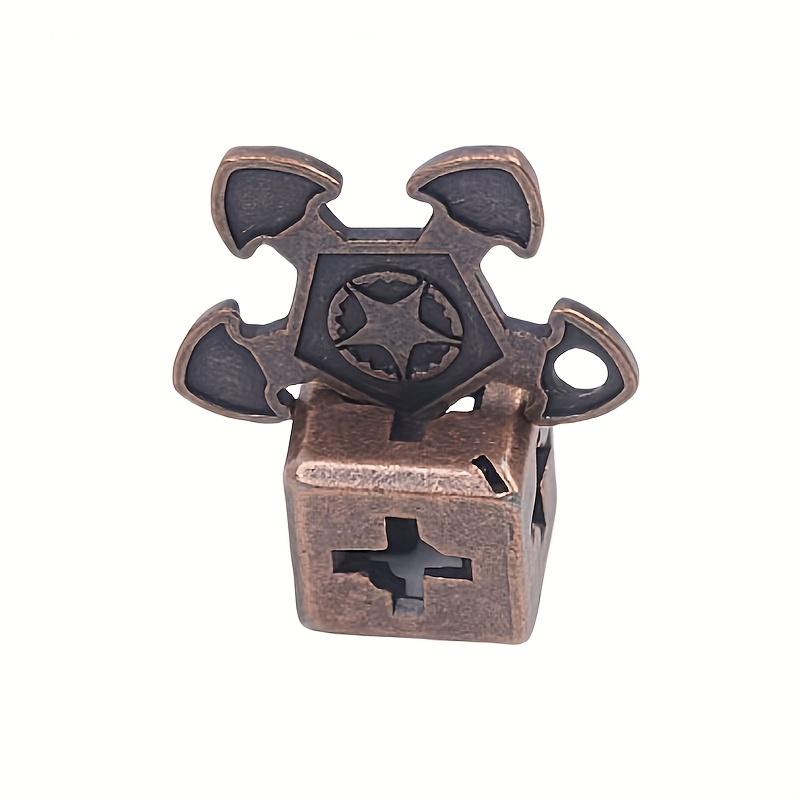 

Сложная металлическая головоломка, головоломка, замысловатый механизм шестеренок, звезда, вызов, прочная, игра для вечеринок на праздники, дни рождения, портативный, уникальный сувенир для вечеринки