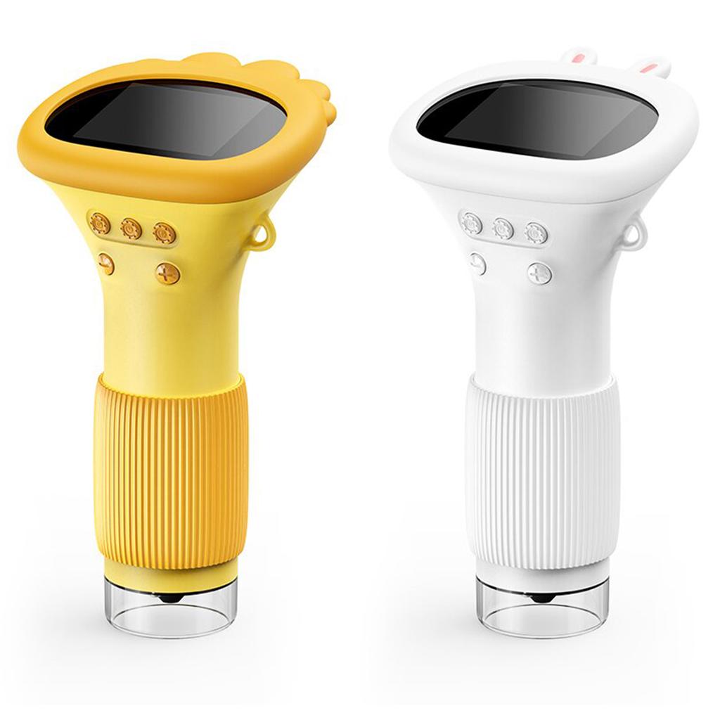 2-Zoll-Bildschirm Handheld-Mikroskop 2MP 100- bis 1000-facher Zoom Echtzeit-HD-Bildgebung Tragbares Mikroskop mit 8
