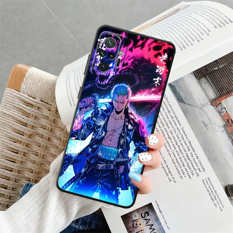 Coole Zoro Anime Handyhülle für Xiaomi Redmi Note 11S 12S 10 9 8 Pro 9s 11 13 12 Pro Plus 10S