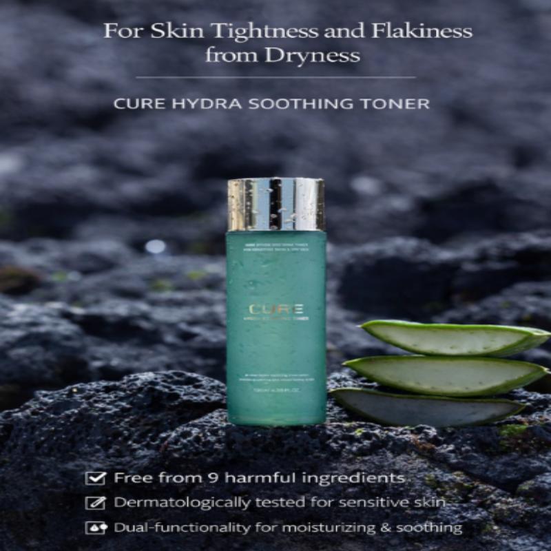 Kim Jung Moon Aloe CURE Hydra Lugnande Basvård Set(Toner 2x + Krämemulsion 1 Set)