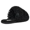 (WMNS) UGG Maxi Curly Scuffetta 'Black' Women's 1130837-BLK