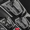 Real Carbon Fiber Central Console Gear Shift Cover For Nissan Sentra 2016-21