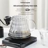 Wiederaufladbare LED Pour-Over Kaffeewaage mit Timer, 3 kg/0,1 g Kapazität, Elektronische Küchenwaage für den Heimgebrauch.