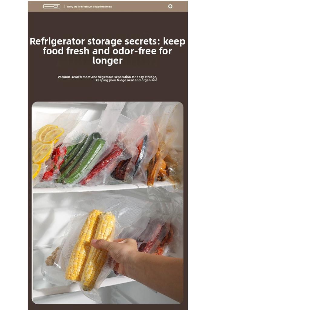 Household Mini Automatic Continuous Vacuum Sealer All‑in‑one Kitchen Food Sealing Machine