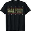 Christian Funny Half Hood Half Holy Graphic Camo Military T-Shirt