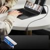 USB-A - iPhone Lightning cable with magnetic holder organizer 1.2m - gray