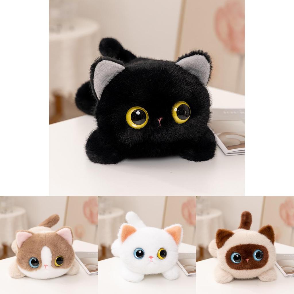 Cat Plush Toy With Soft Polyester Filling For Bedroom Decor And Gifts