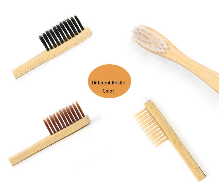 Hot Sell 100 % Natural Bamboo Soft Eco-friendly Bamboo Toothbrush Hotel Disposable Toothbrush with Toothpaste