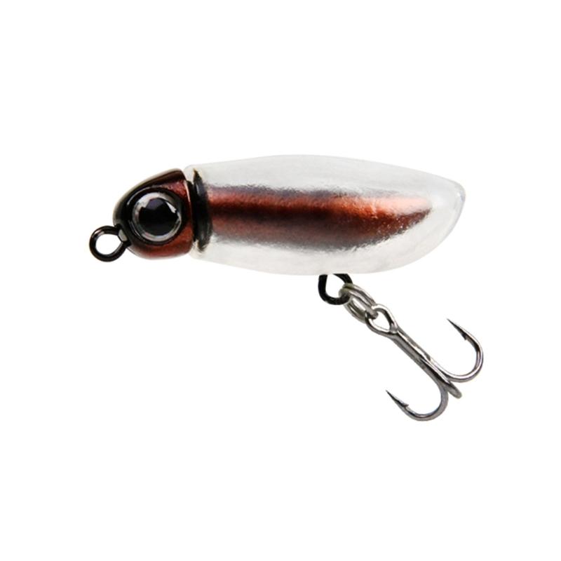 3.8cm 1.5Inch Crankbait Bionic Fishing Lures Floating Swimbait Wobbler Hard Baits for Bass Trout Freshwater Saltwater