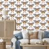 Rainbows and Butterflies Boho Wallpaper Gray and Gold for Living Room and Bedroom 50x1000