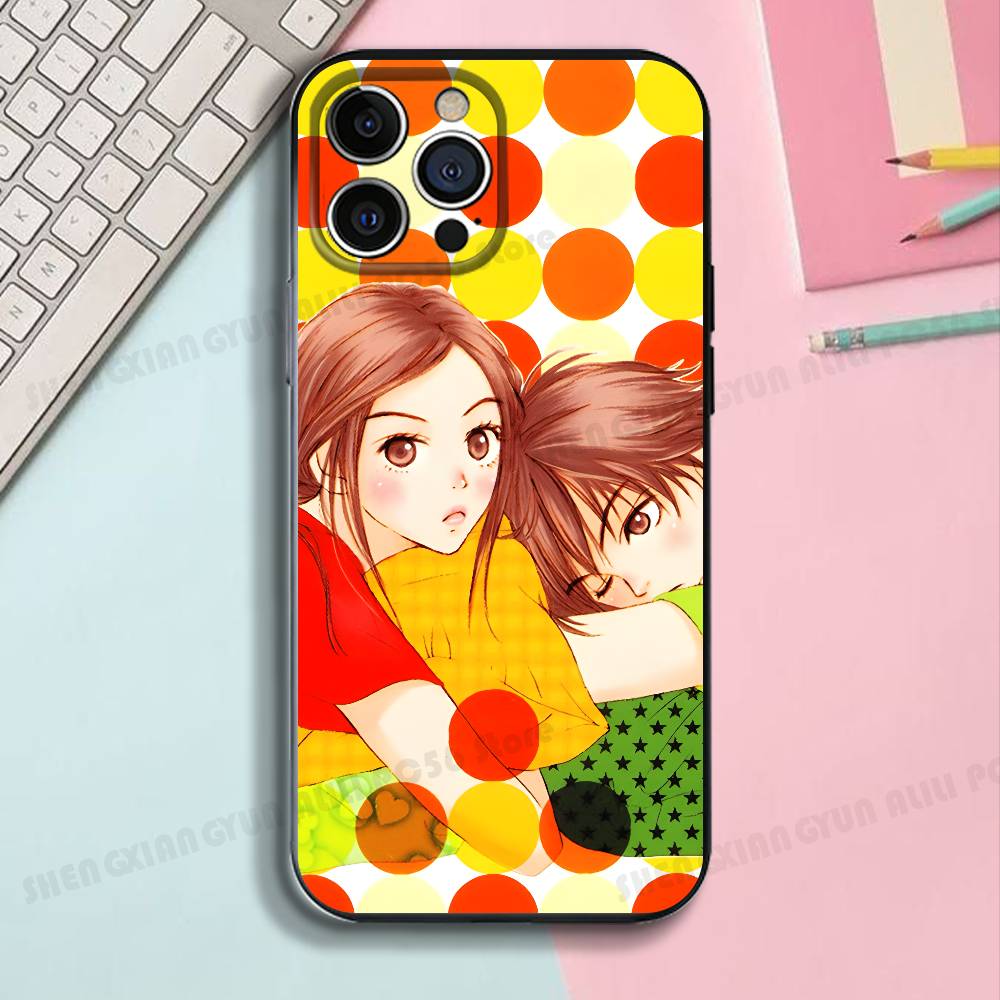 Cartoon Lovely C-Complex Risa Black Matte Phone Case For IPhone 17,16,15,14,13,12,13,12 Pro Max Plus XS Silicone Soft Back Cover
