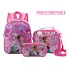 Frozen Spider-man Cartoon Kindergarten School Bag Set For Children