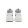 Air Jordan 1 Mid 'Neutral Grey' (Unisex) White / Stealth Vintage Basketball Shoes 554724 135