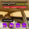 Blackout Car Sunshade Curtains for Privacy and Sun Protection, Up and Down Track Partition