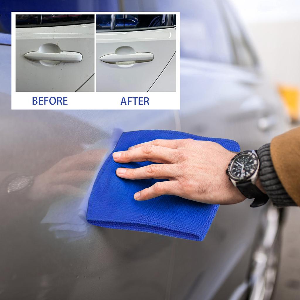 Towel 1Pack Car Detailing - Premium Microfiber Car Suede Towel - DIY Detail Bar