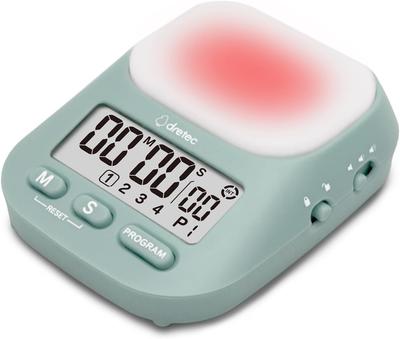 Learning Timer, My Routine, Study Timer, Countdown, Mute, Volume Control, Up To 199 Minutes 55 Seconds, Repeat, Interval Time, Light, Blue