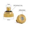 30PCS 10/24 UNC Thread Brass Misting Nozzle Brass Mist Sprayer Nozzle  Landscaping Humidification