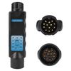 Universal 12v Trailer Tester 7 13 Pin Adapter Diagnostic Wiring Test Truck Check Accessories Light Tools Car Socket Plug U2z1