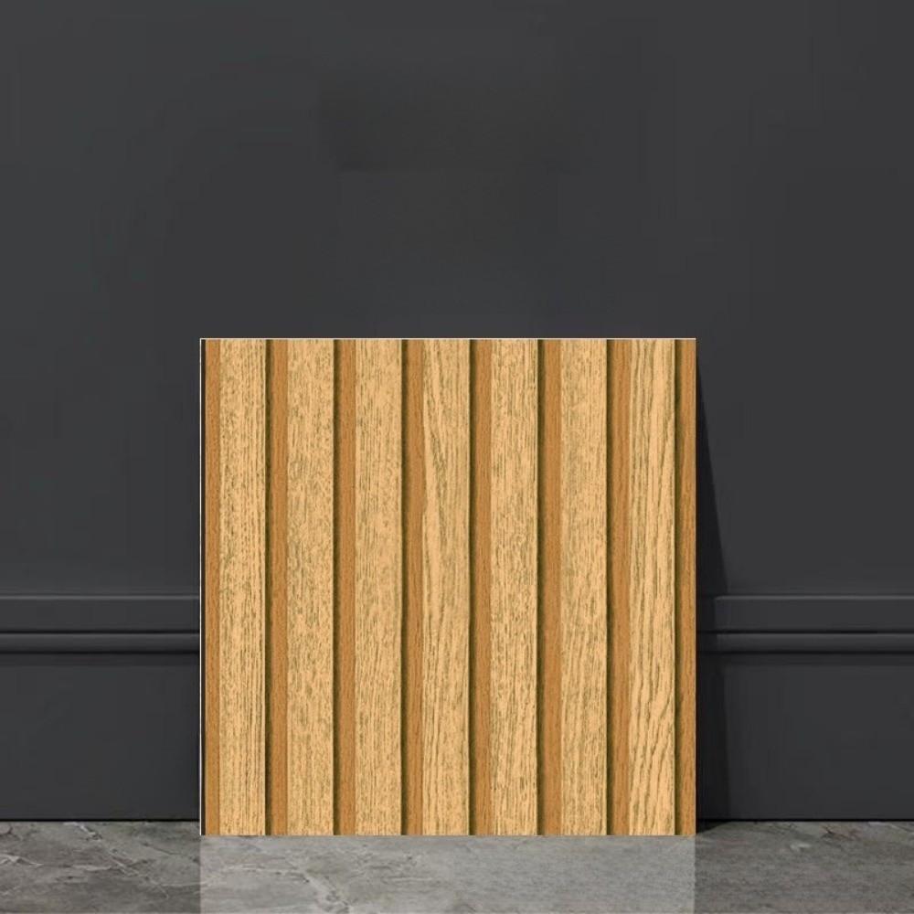 Waterproof 3D Wall Sticker Self-adhesive Wall Tile Sticker New Wood Grain Wall Sticker Living Room