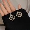 Simple Geometric Pearl Stud Earrings Exquisite Commuter Superior Earrings Earrings