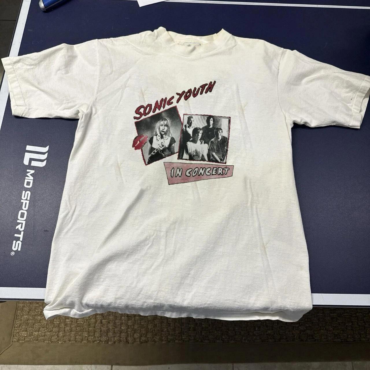 SONIC YOUTH Live On Tour T-shirt M