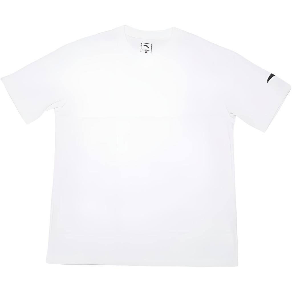 Anta Comfortable Simple Round Neck Solid Color Versatile Casual Pullover Short Sleeve T-Shirt Men Tops 152541102-1