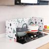 Foldable Heat-Resistant Aluminum Foil Oil Barrier Panel for Stovetop