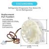 M6CB Quiet Evaporator Fan Motor EAU64824806 Refrigerator Cooling Component Fridge Condenser Fan Motor Replacement Accessories