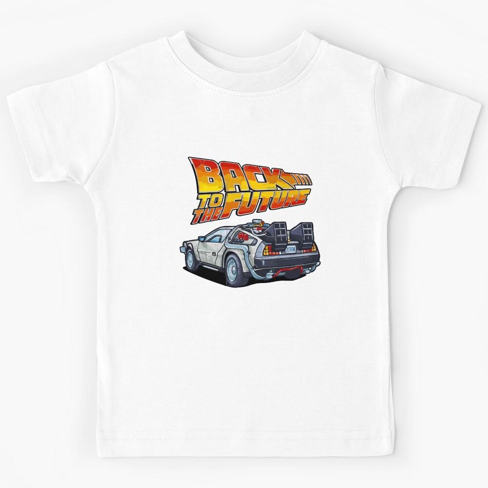 Vintage Classic Car Delorean Colors Kids T-Shirt 170