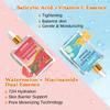 Watermelon  Niacinamide Essence +  Vitamin C Essence Set-15ml, Face Oil, Face Serum Combo, Christmas Gift-2Pcs