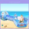 Kids Indoor Outdoor Play Tent Princess House Baby Tunnel Ocean Ball Pool Set Girls Boys