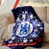 Chelsea FC Blanket Lightweight Print Throw Blanket For Couch, Bed, Car, A Heartfelt Gift for Your Family and Friends