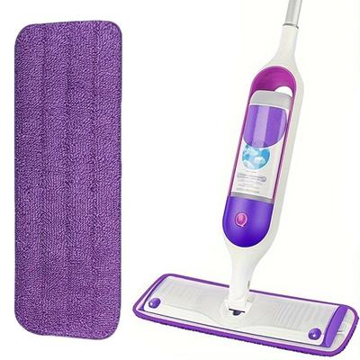 Magic Floor Cleaning Sweeper Brooms With Microfiber Pads 360° Rotation Flat Spray Floor Mop Broom For Flat Floor Cleaning Mop