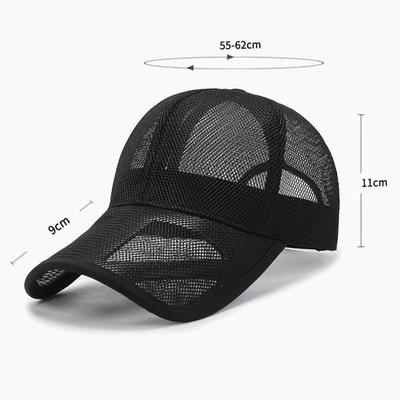 Sports Hats Dry Running Summer Mesh Cap Men Women Hat Baseball Cap