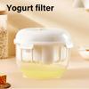 Praktisches Küchenfreundliches Joghurt-Sieb-Zubehör zur Herstellung von cremigem Joghurt und Käse Täglicher Gebrauch Küchenaufbewahrung