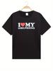2026this Unisexs Comfort Itemtthe Shirt Usesi Love My Girlfriendpattern Printingunisexs Summer Clothingunisexs Clothing