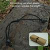 10Pcs Adjusted Elastic Bungee Strap Hook Camping Luggage Bungee Cord Bungee Cord Clip Elastic Cable Tie Bungee Strap